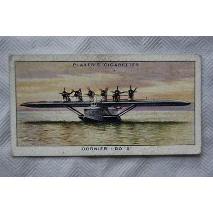 1935 Players Aeroplanes (Civil) No. 40 Dornier Dc. X