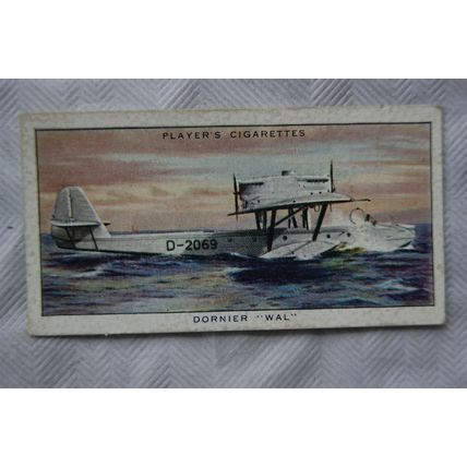 1935 Players Aeroplanes (Civil) No. 41 Dornier Wal