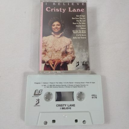 Cristy Lane - I Believe - Released 1985 - Cassette Tape - Used