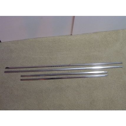 1967 67 Plymouth Satellite Beltline Window Trim OEM 4 pc GTX