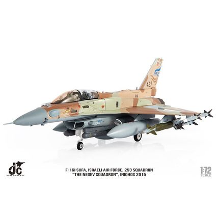 F-16I SUFA ISRAELI AIR FORCE, THE NEGEV SQUADRON - JC WINGS JCW72F16012 1/72