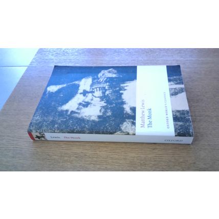 The Monk. by Matthew Lewis (Paperback) Oxford University Press- SEE NOTES