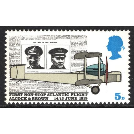 GREAT BRITAIN 1969: ANNIVERSARIES - 5d MH (G11)