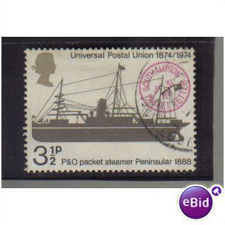 1974 GB U.P.U CENTENARY 3 1/2P F/U SG 954