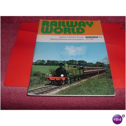 RAILWAY WORLD 1972 (22/01 FREE POSTAGE U K