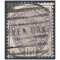 1883 SG188 1 1/2d Lilac Good Used Good Perfs & Colour Check Letters "NG".