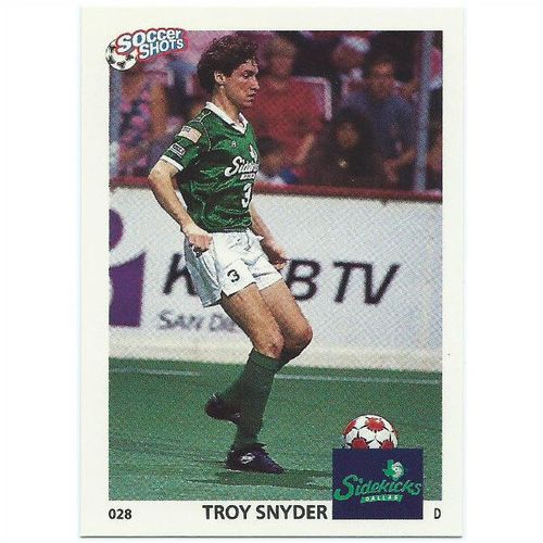 1991 Soccer Shots MSL - #028 - Troy Snyder