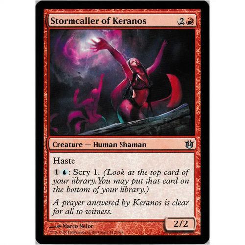 Magic the Gathering - Born of the Gods - #112/165 - Stormcaller of Keranos