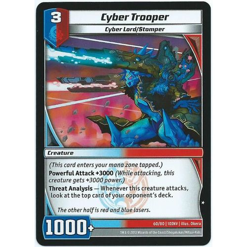 Kaijudo - Invasion Earth - #60/80 - Cyber Trooper
