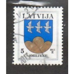 LAT 1994 5s 'ARMS -SMILTENE' (2011) FINE USED (EBID 33-495)