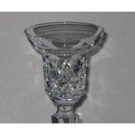 Lenox Crystal Candlesticks Pair of Two Cut Crystal Wedding Candlesticks