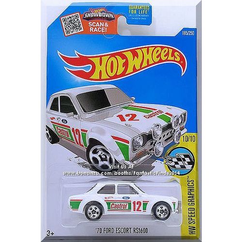 Hot Wheels - '70 Ford Escort RS1600: HW Speed Graphics #10/10 - #185/250 (2016)