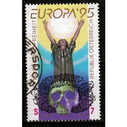 Oostenrijk Europa cept 1995 gestempeld