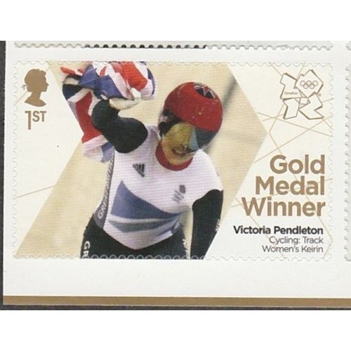 2012 Olympic Gold Medal WInners 1st Val. Victoria Pendleton. UnMounted Mint.