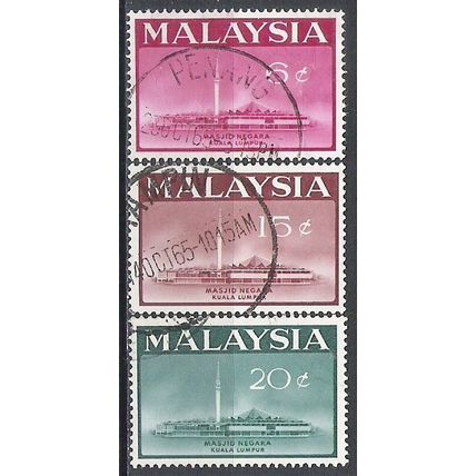 Malaysia N° 14/16 YVERT OBLITERE ( USED )
