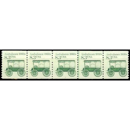 2128 8.3c Ambulance Fine MNH Dry Gum PNC 2/5 P0147