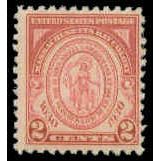 682 2c Massachusetts Just Clears MNH M07129