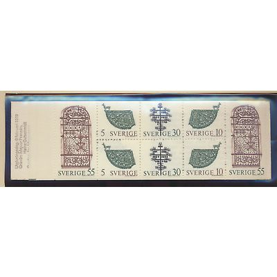 Sweden Stamp Scott #850a, Mint Never Hinged, Complete Booklet, Shipped Flat