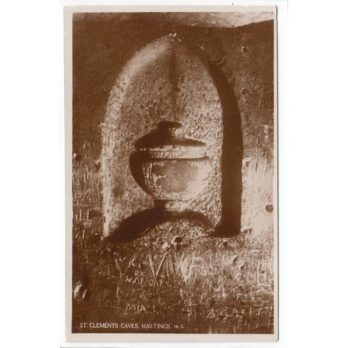 St Clements Caves Hastings Postcard RP East Sussex 16c