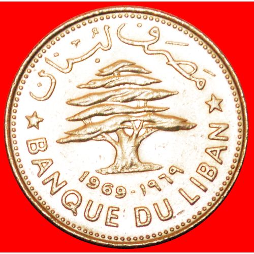 CEDAR TREE (1968-1980): LEBANON ★ 50 PIASTRES 1969! LOW START★NO RESERVE