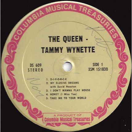 Columbia DS-608 Johnny Cash "The King" & Tammy Wynette "The Queen" - double LP