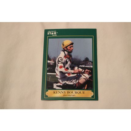 Kenny Bourque 1991 Jockey Star NO. 48