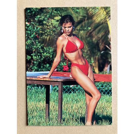 Ujena Swimwear Illustrated 1994 Edition Base trading card # 62 Nicole Rabalais