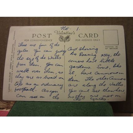 multiview, LONDONDERRY, NORTHERN IRELAND used vintage postcard Valentine =
