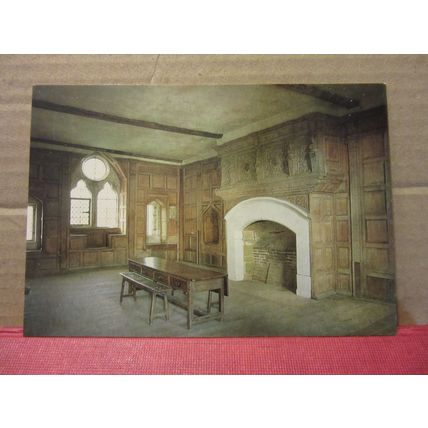 The Solar, STOKESAY CASTLE, Shropshire unused postcard English Life =