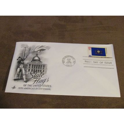 1976 USA / United States FDC Cover -American State Flags series - Pennsylvania