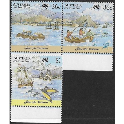 1987 SG 1064/1066 - MNH (**)