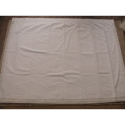 New Pair of Curtains Tie Backs 180cm by 136cm Cream /Beige Floral Sheridan Elite