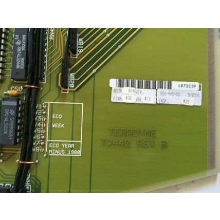 TERADYNE TW440 REV B ,950-440-00 CONTROL CIRCUIT BOARD,397-155-00 Rev F,BH
