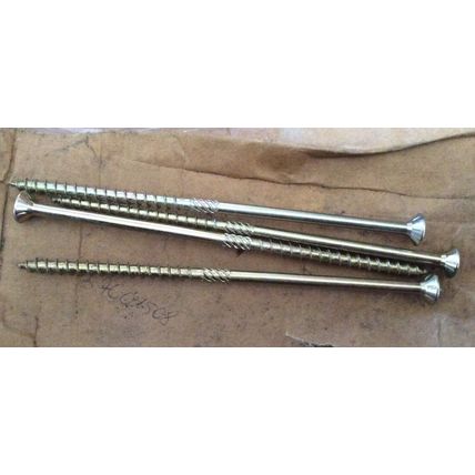 High performance SCHMID Star Drive GPR wood screws 6mm x 150m Box of 100 screws