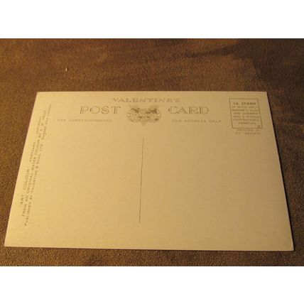 Valentines postcard - Truro Cathedral from W, Cornwall - Artist E.W Trick A1516
