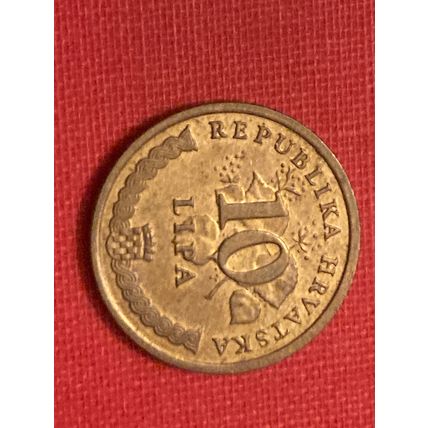 Umlaufmünze Kroatien 10 Lipa 2007