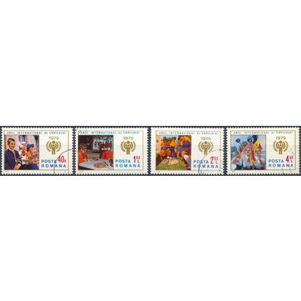 International Year of The Child - Romania 1979 - F H - MiNr 3590/3