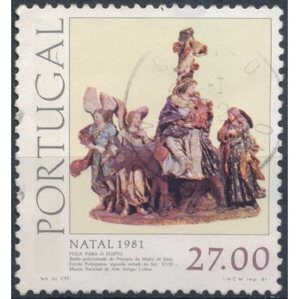 Christmas: 27e - Portugal 1981 - F H - MiNr 1551