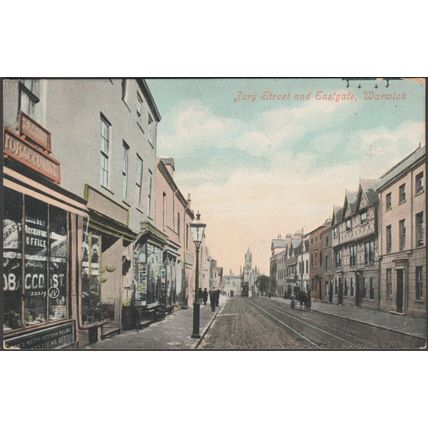 Jury Street & Eastgate, Warwick, Warwickshire, c.1905-10 - Valentine's Postcard