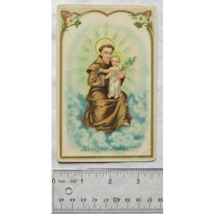 1942 German postcard Heiliger Anton