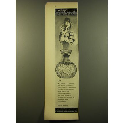 1961 I. Magnin Nina Ricci Capricci Perfume Advertisement