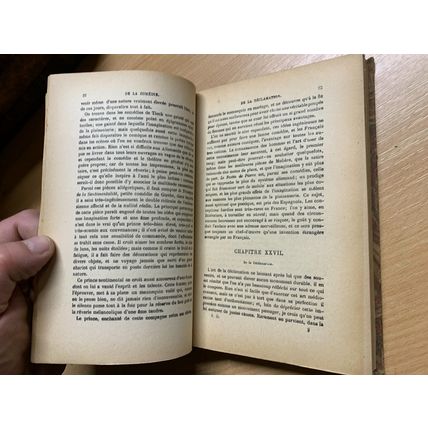 RARE* MADAME DE STAEL DE L'ALLEMAGNE VOLUME 2 FRENCH ANTIQUE BOOK (P3)