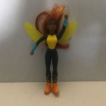 2016 McDonalds Happy Meal DC Super Hero Girls Bumblebee Loose 5''Figure