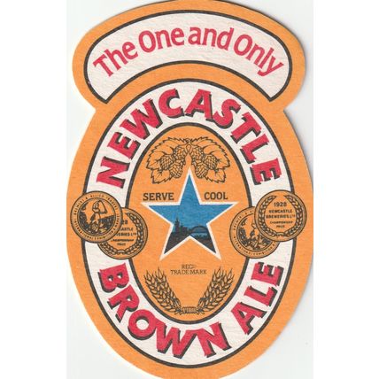 BEER MAT - NEWCASTLE BREWERIES - NEWCASTLE BROWN ALE - (Cat No 175) - (1991)