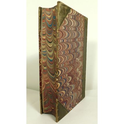Antique Victorian Leather Book Annals St Pauls Cathedral 1868 Milman