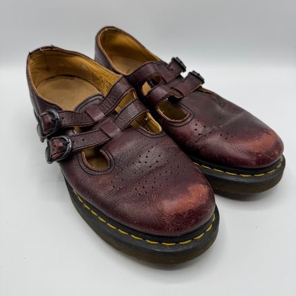 Vintage Dr. Martens Mary Jane UK 9 US 10 EU 43 Grunge Y2K Rare Toe Scuff Strap