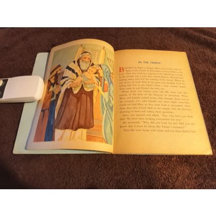 Bonnie Book Stories Of Jesus For Children Retold Fron New Testament 1965
