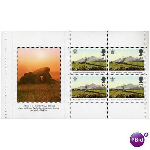 GB 1994 Northern Ireland Prestige Booklet Unmounted Mint SG DX16 Pane 1812a