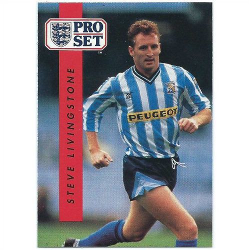 1990/1991 Pro Set Footbal - #44 - Steve Livingstone