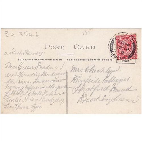 Thames At Marlow Buckingham Postcard (BU3546)